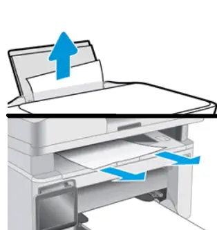 pourquoi imprimante signal bourrage papier alors qu'il n'y en a pas