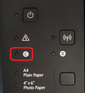 pourquoi voyant C orange clignote imprimante Canon
