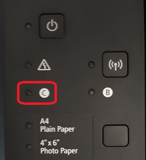 pourquoi voyant C orange clignote imprimante Canon 